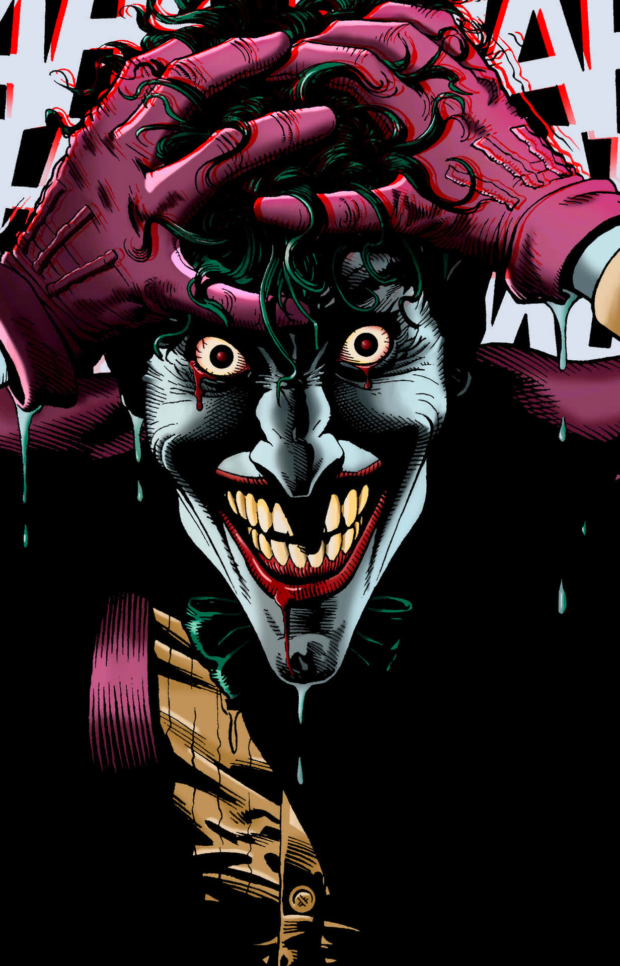 Download Batman and The Joker Face Off in The Killing Joke Wallpaper ...