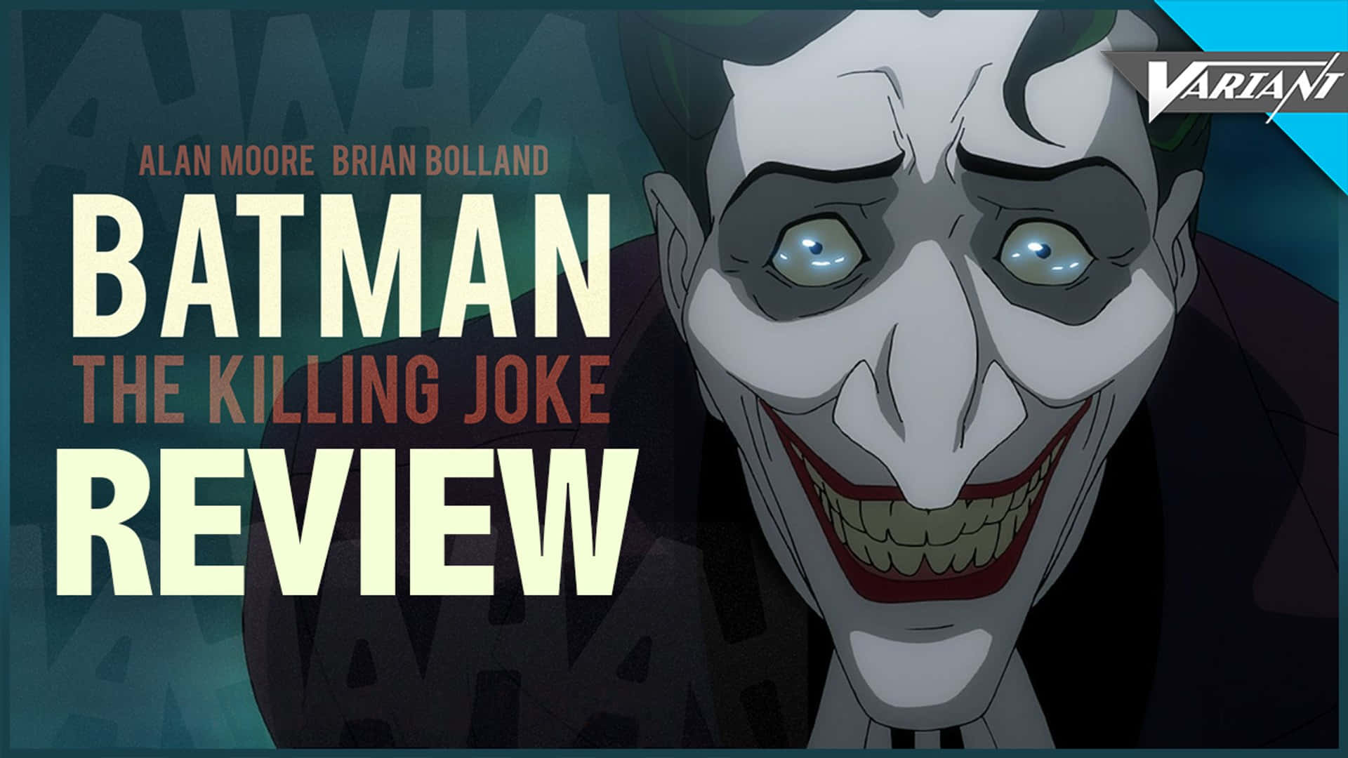 Batman and The Joker face off in The Killing Joke Wallpaper