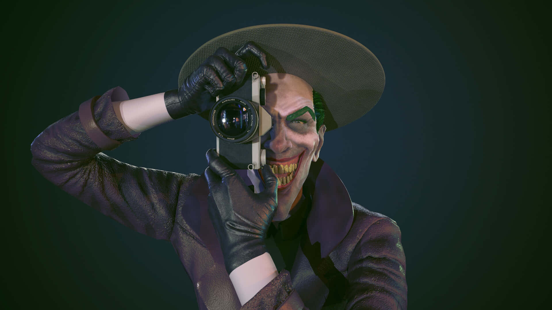 Batmany Joker Se Enfrentan En La Broma Asesina. Fondo de pantalla