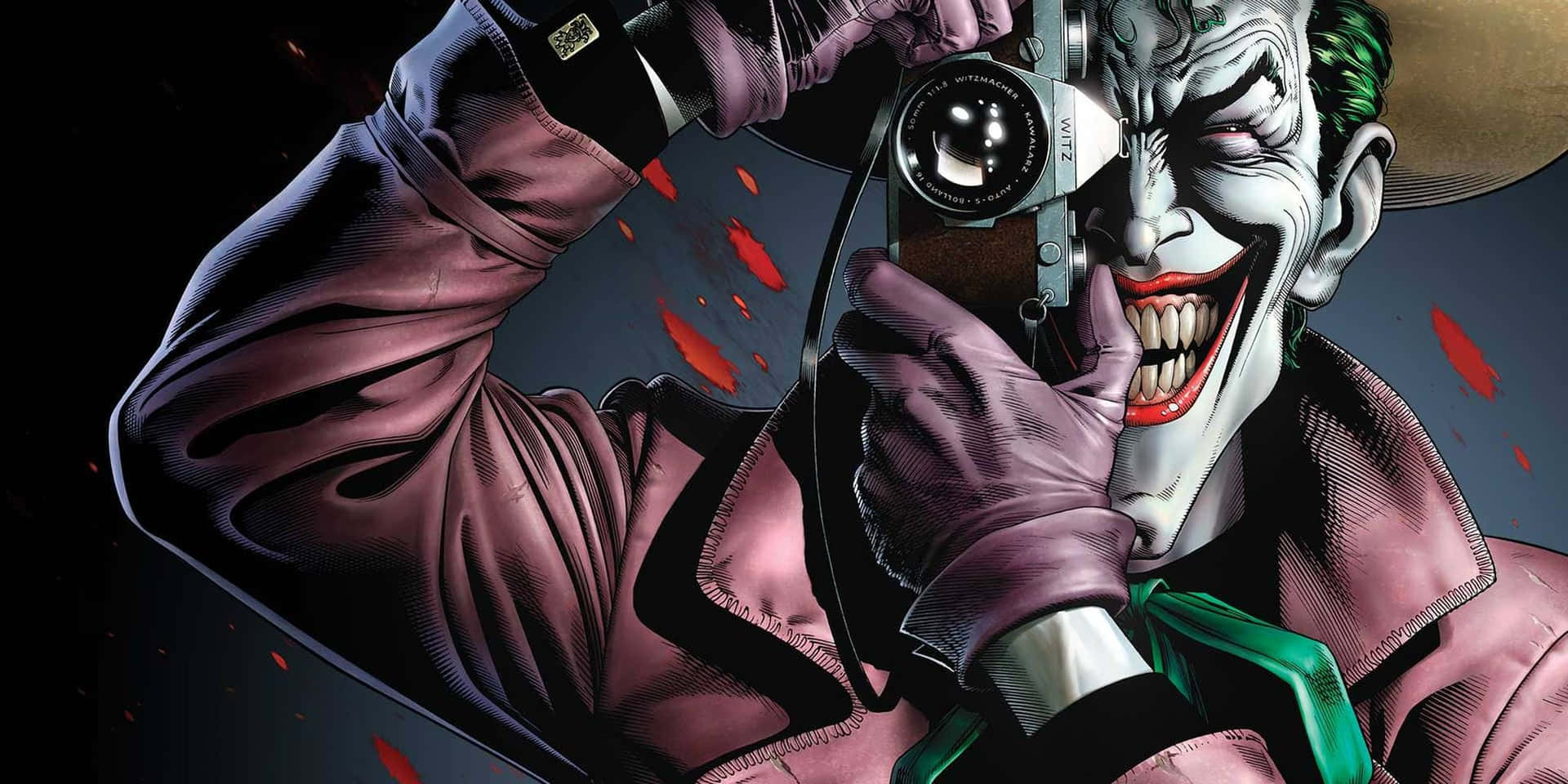 Intensomomento Entre Batman Y El Joker En The Killing Joke Fondo de pantalla