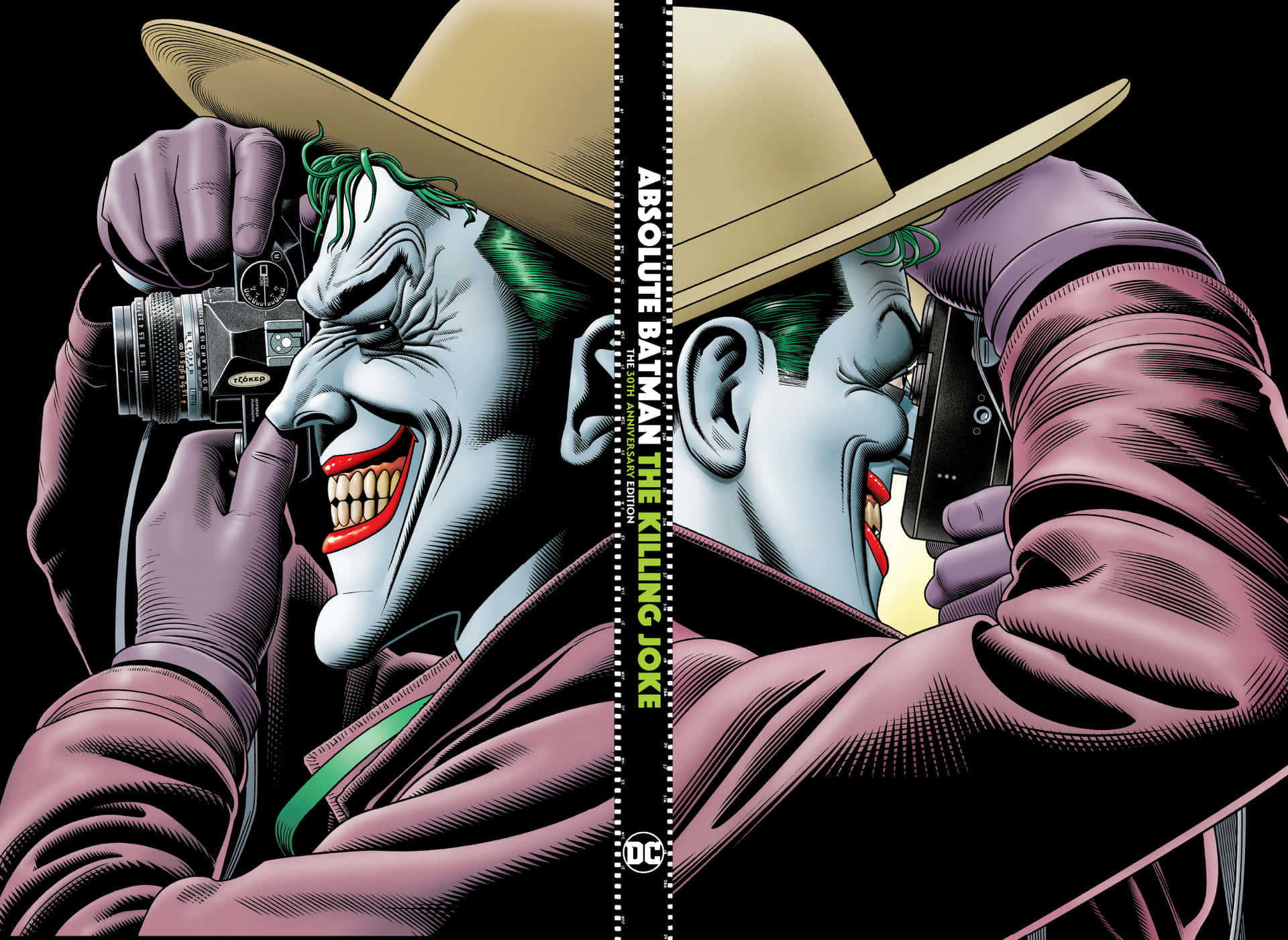 Batman and Joker face off in The Killing Joke Wallpaper