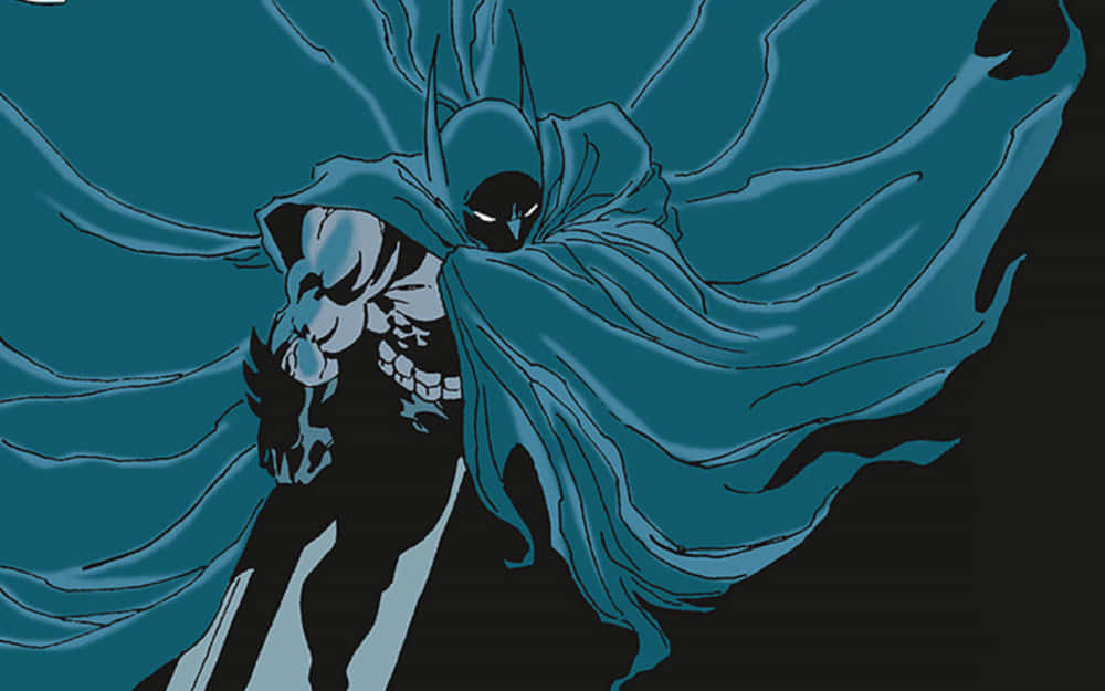 Batman watches over Gotham in The Long Halloween Wallpaper