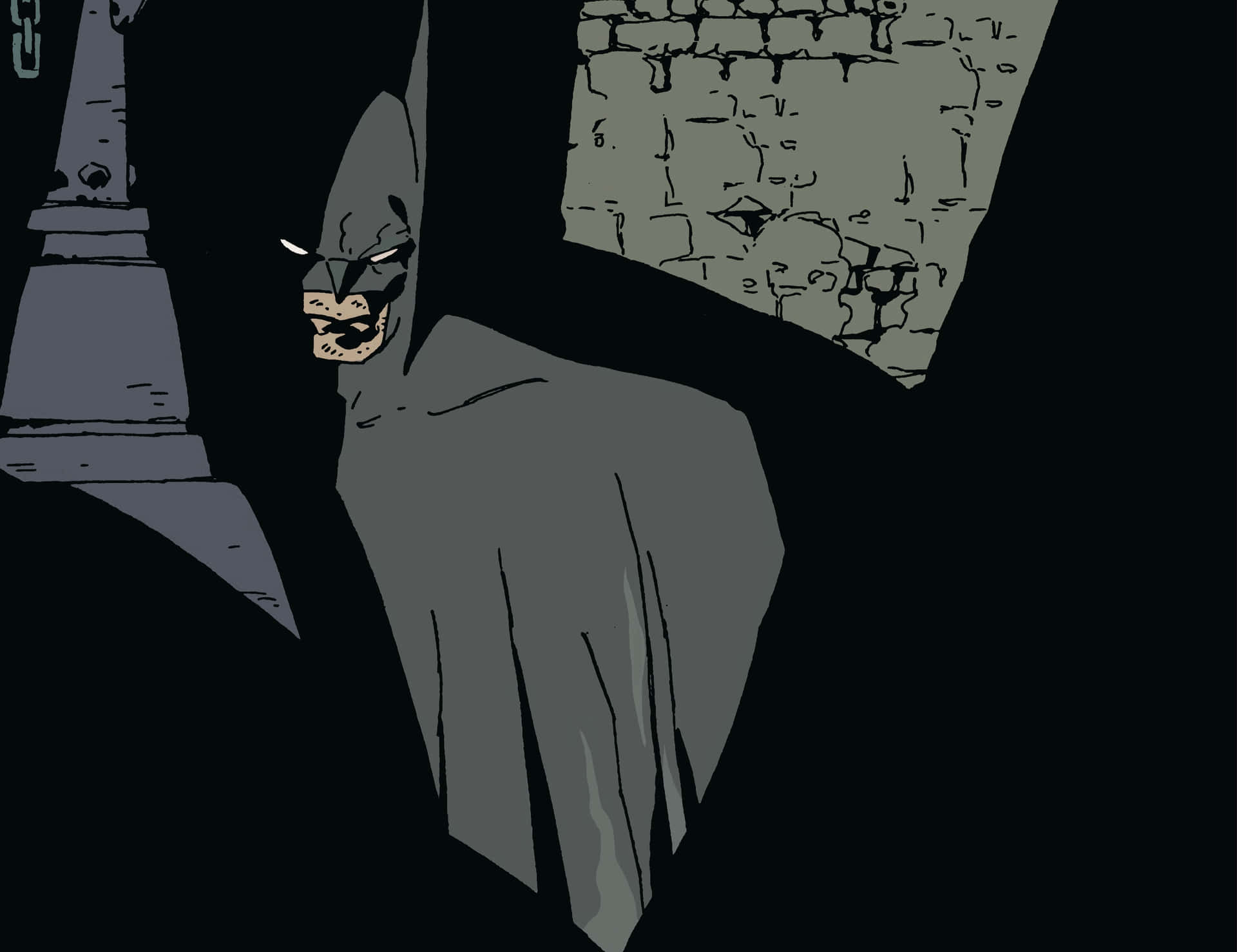 Batman - The Long Halloween: Dark&Mysterious Night Wallpaper