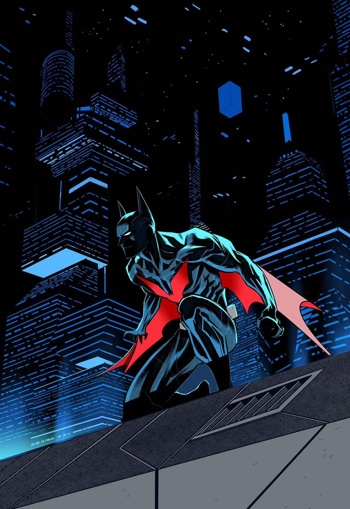 Batmanel Nuevo 52: Protector De Ciudad Gótica Fondo de pantalla