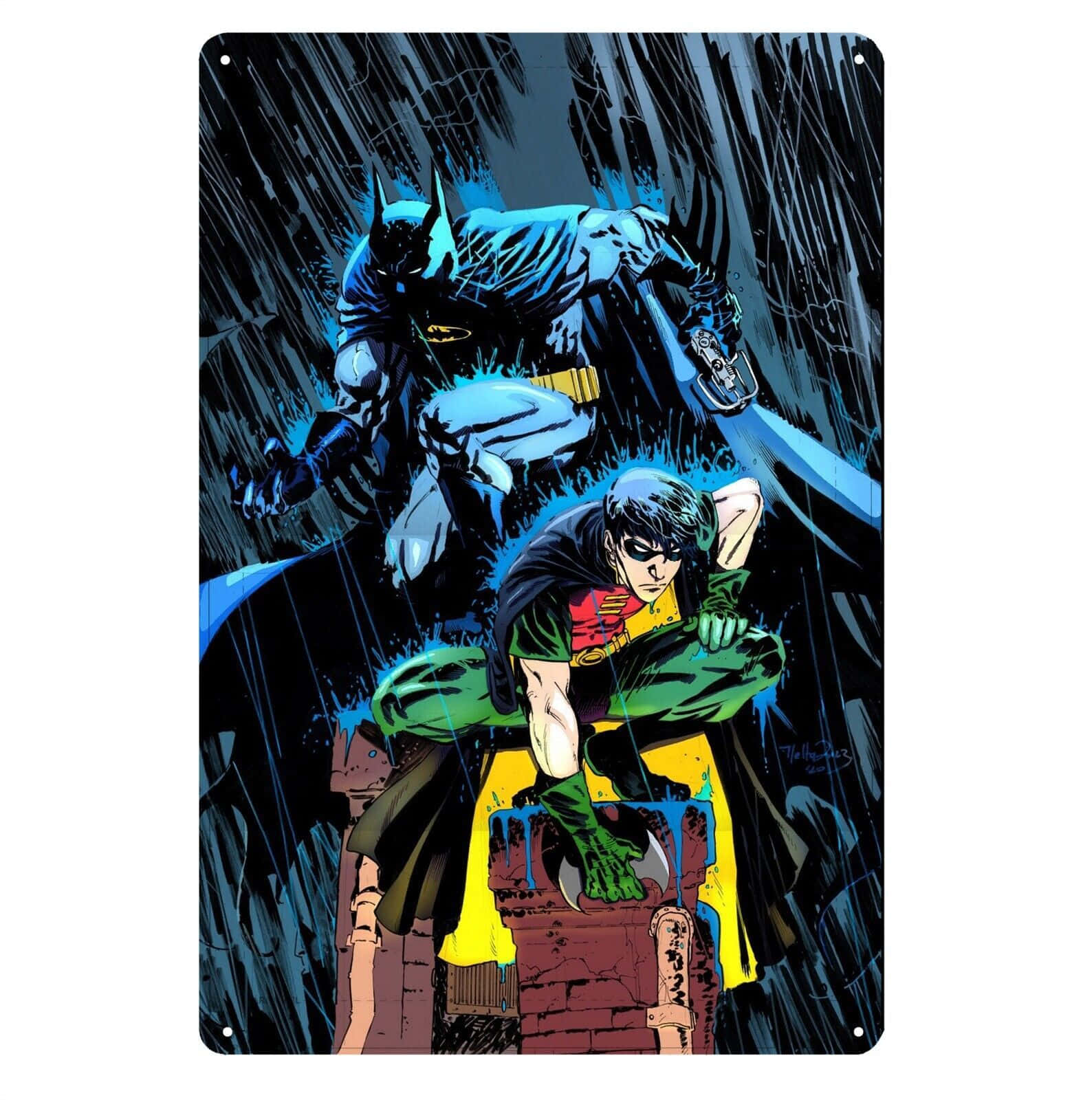 Intense Batman The New 52 Poster Wallpaper