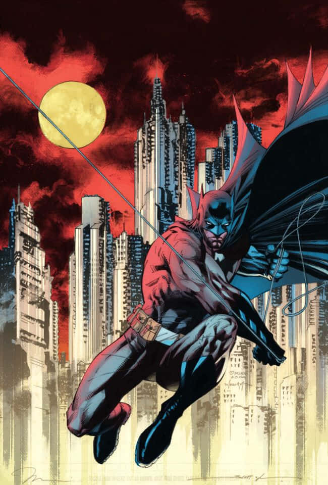 Batman The New 52 in Action Wallpaper