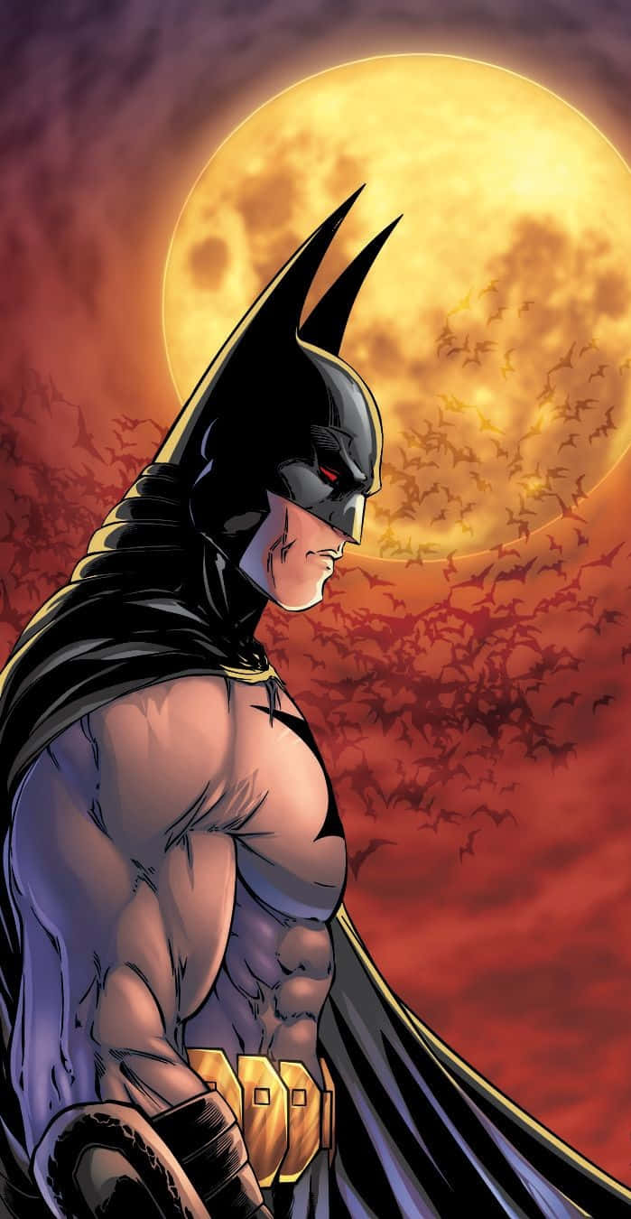 Batmanel Nuevo 52 En Acción Fondo de pantalla