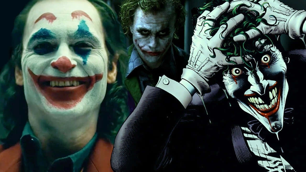 Batmany Los Tres Jokers Se Enfrentan Fondo de pantalla