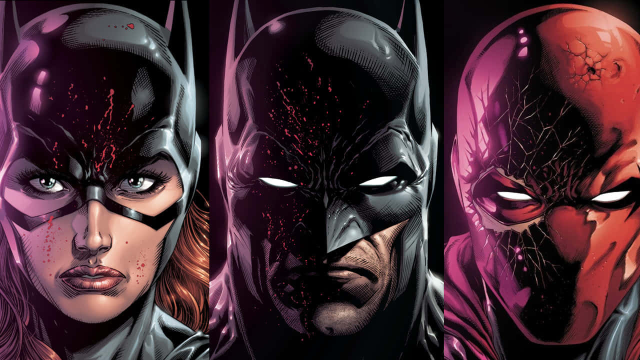 Batman and the Three Jokers Standoff Wallpaper