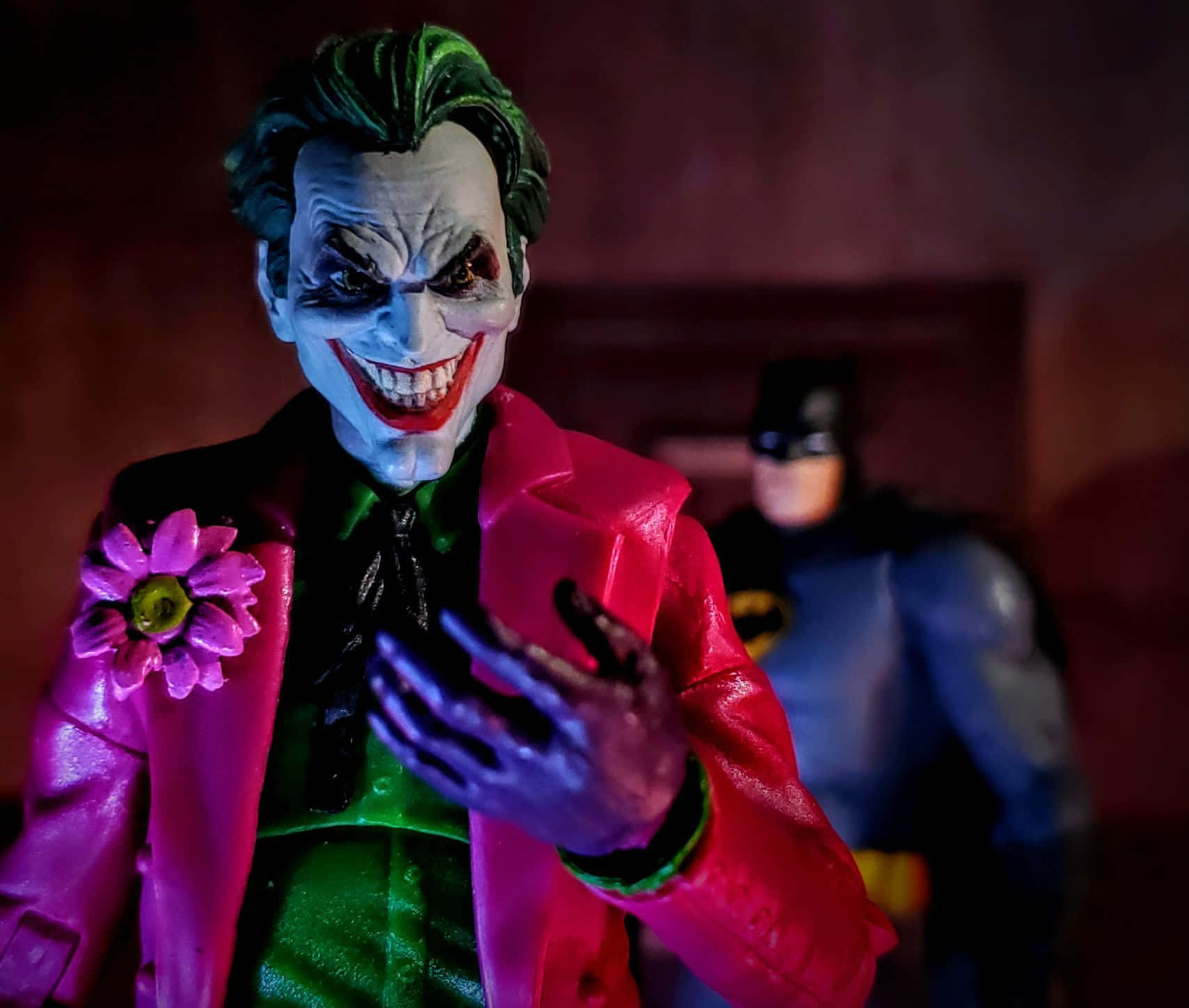 Escenade Batalla De Batman Y Los Tres Jokers Fondo de pantalla