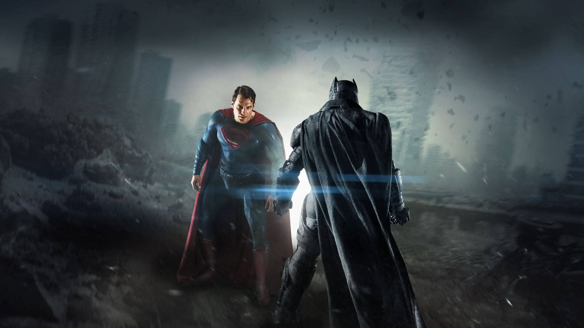 Batman V Superman Dawn Of Justice About To Fight Wallpaper