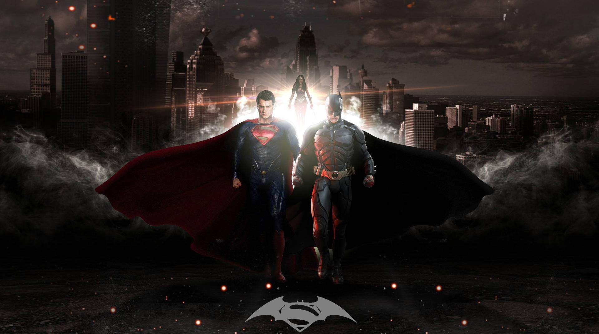 Batman V Superman Dawn Of Justice Incredible Poster Wallpaper