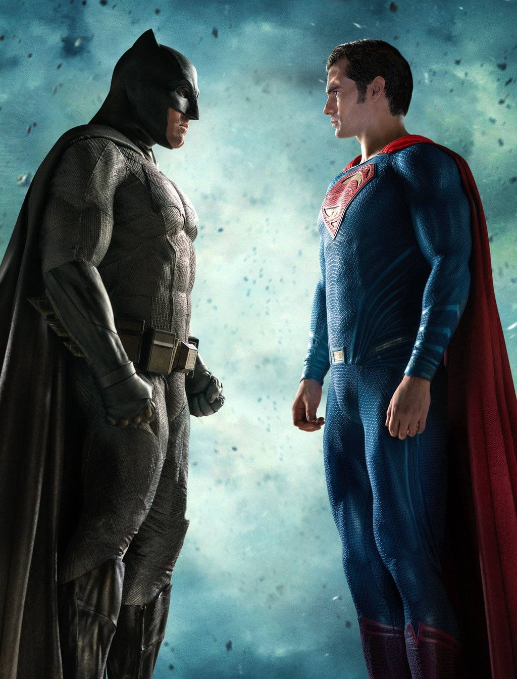 Batmanv Superman Dawn Of Justice Intenso Poster Sfondo