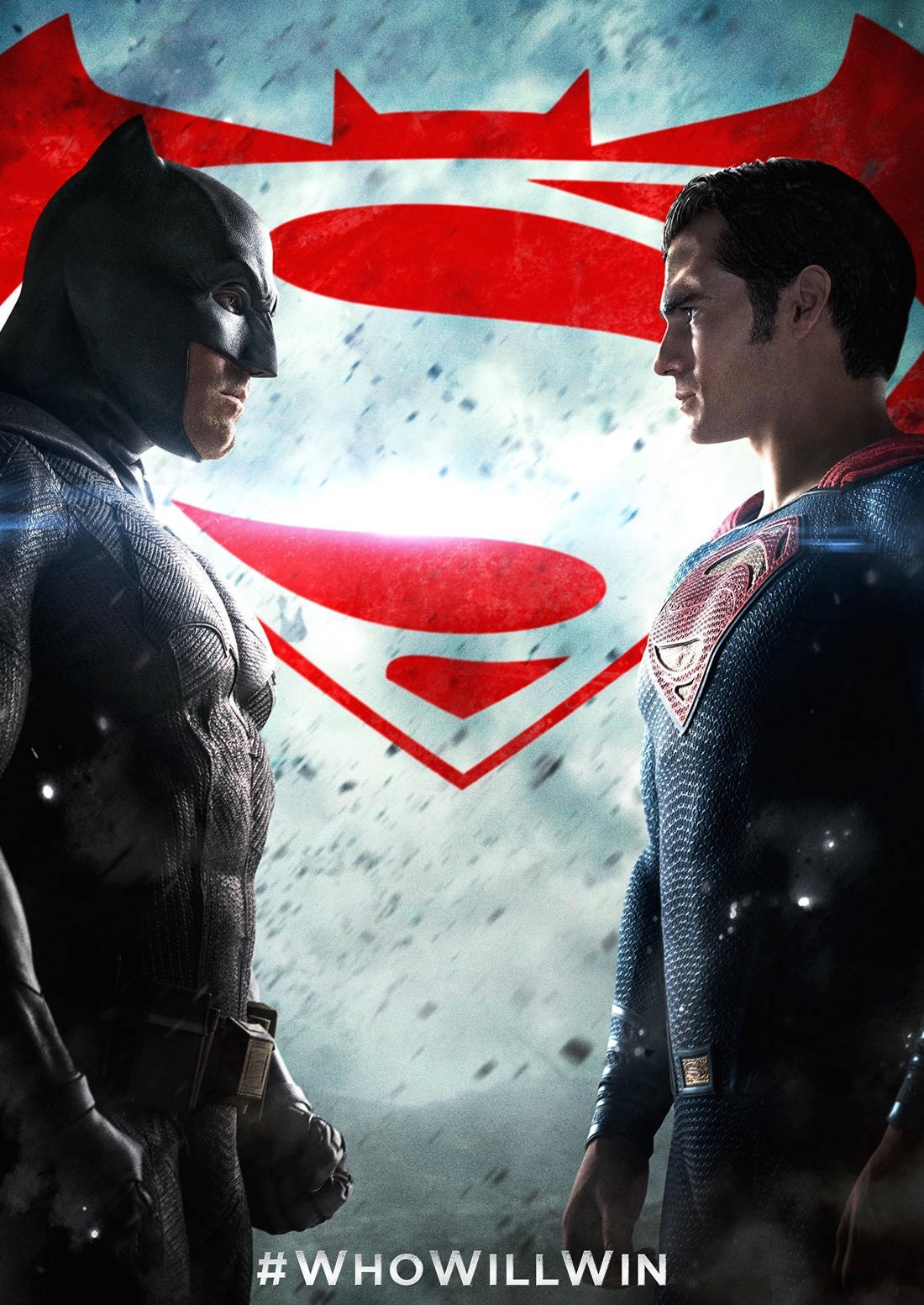 Batmanv Superman Dawn Of Justice Logo-poster Wallpaper