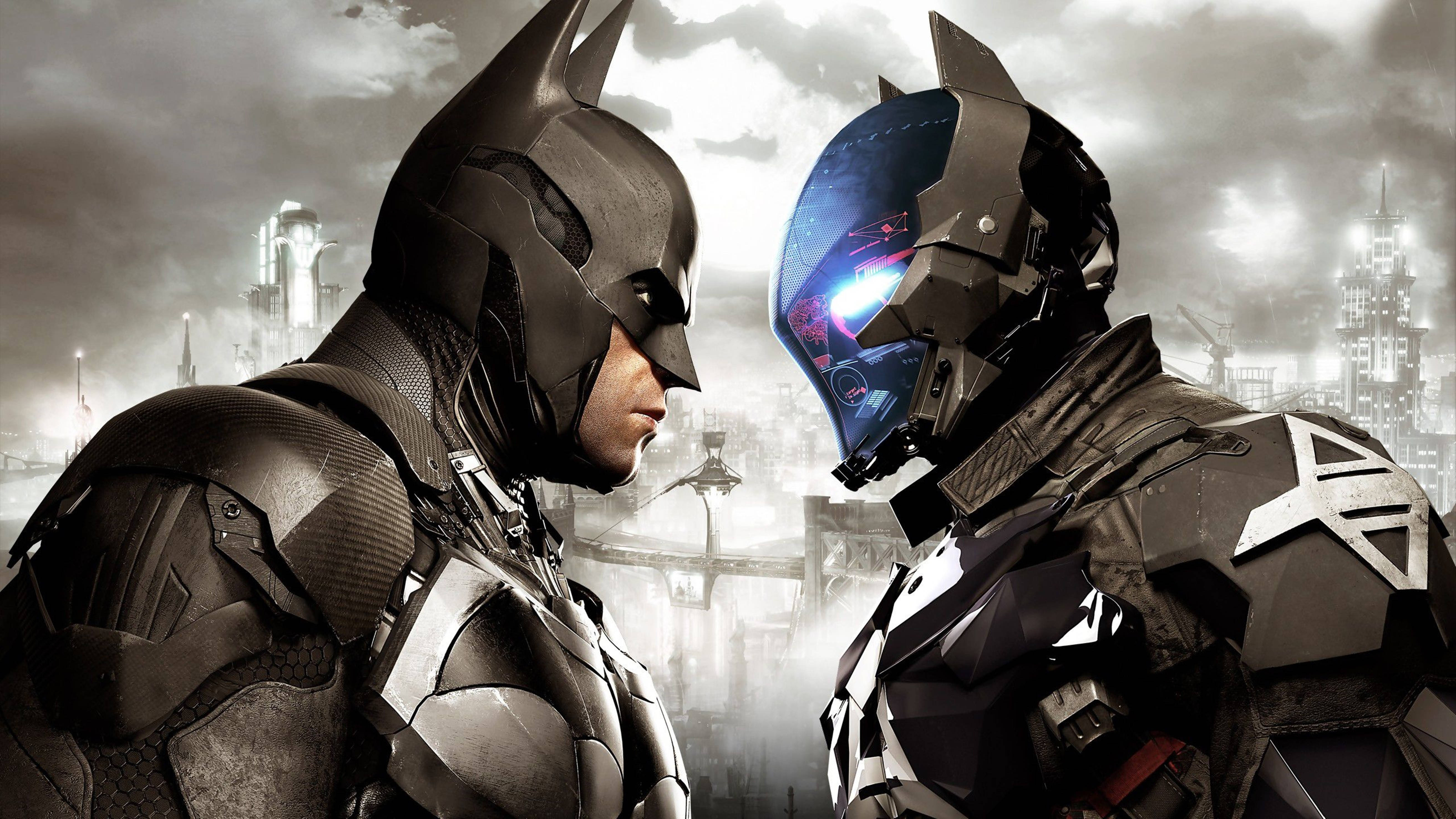 Batman Vs. Knight Arkham City 4k Background