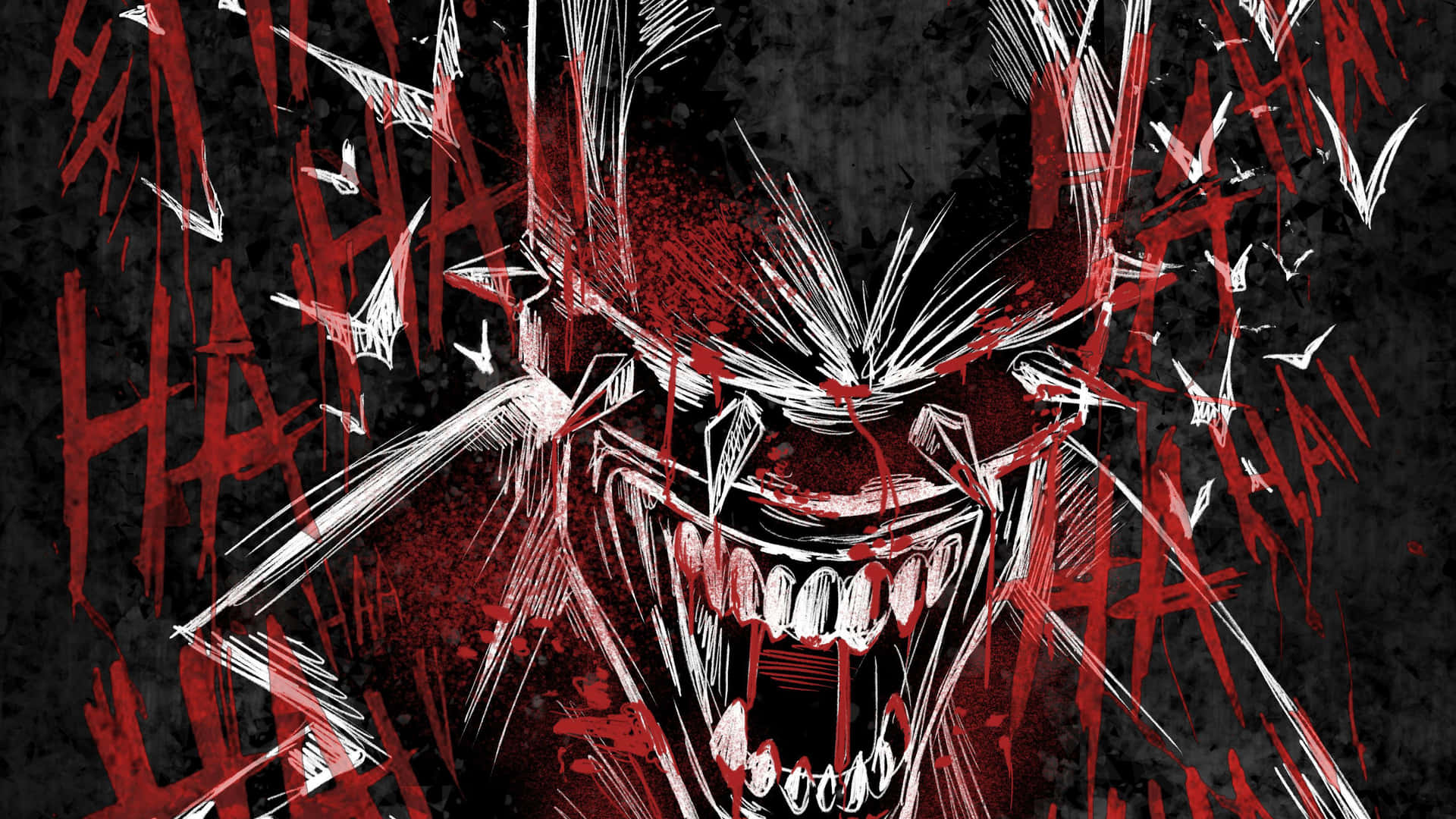 Batman Who Laughs Grinning Chaos Wallpaper