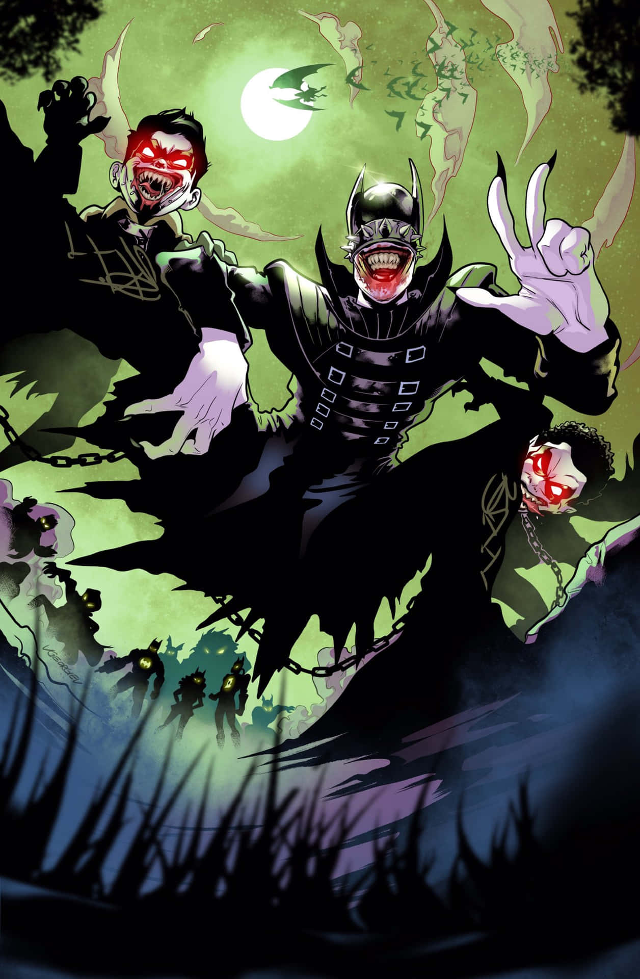 Batman_ Who_ Laughs_ Nightmare_ Profile Wallpaper