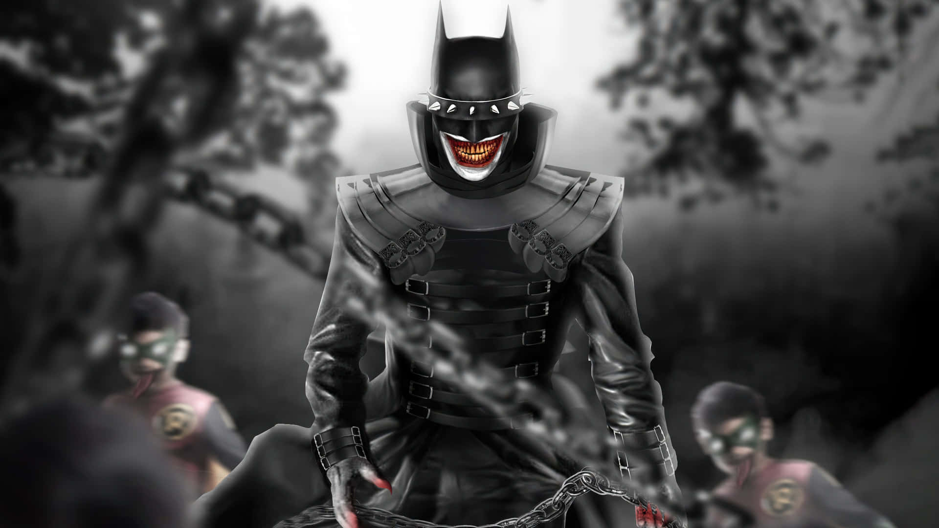 Batman Who Laughs Profile Picture Wallpaper