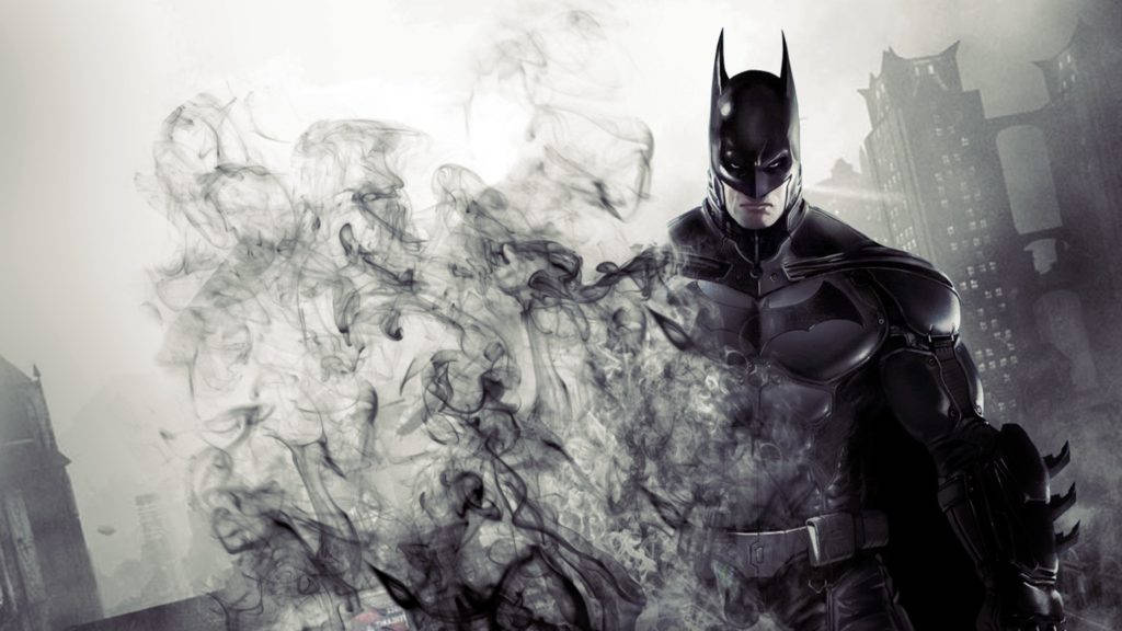 Batman With Black Smoke 4k Wallpaper