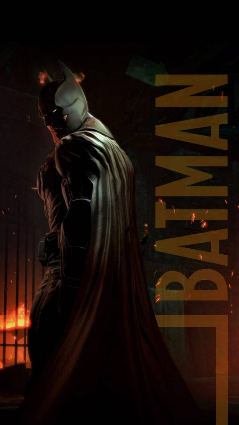 Batman Arkham Ridder Iphone Wallpaper