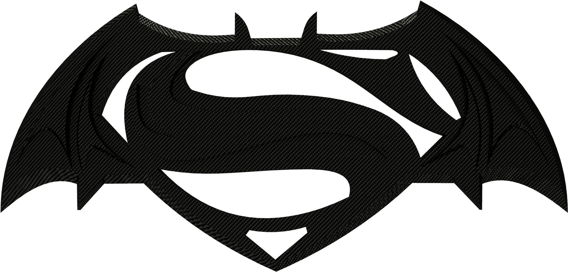 Batman_ Superman_ Logo_ Hybrid PNG