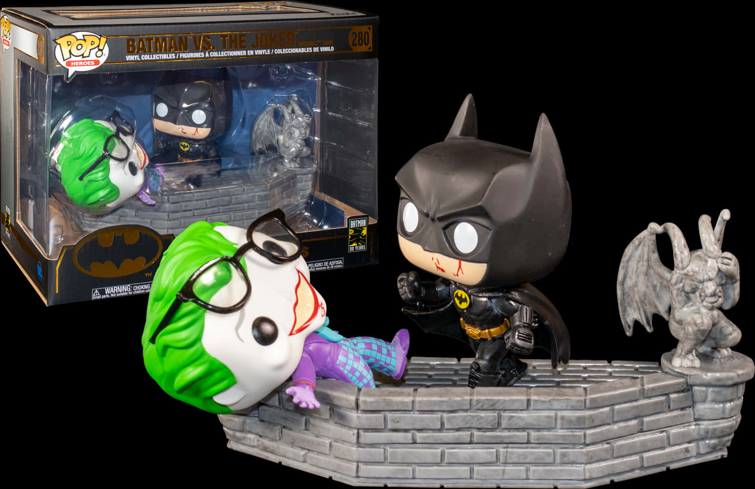 Batmanvs Joker Funko Pop Collectibles PNG