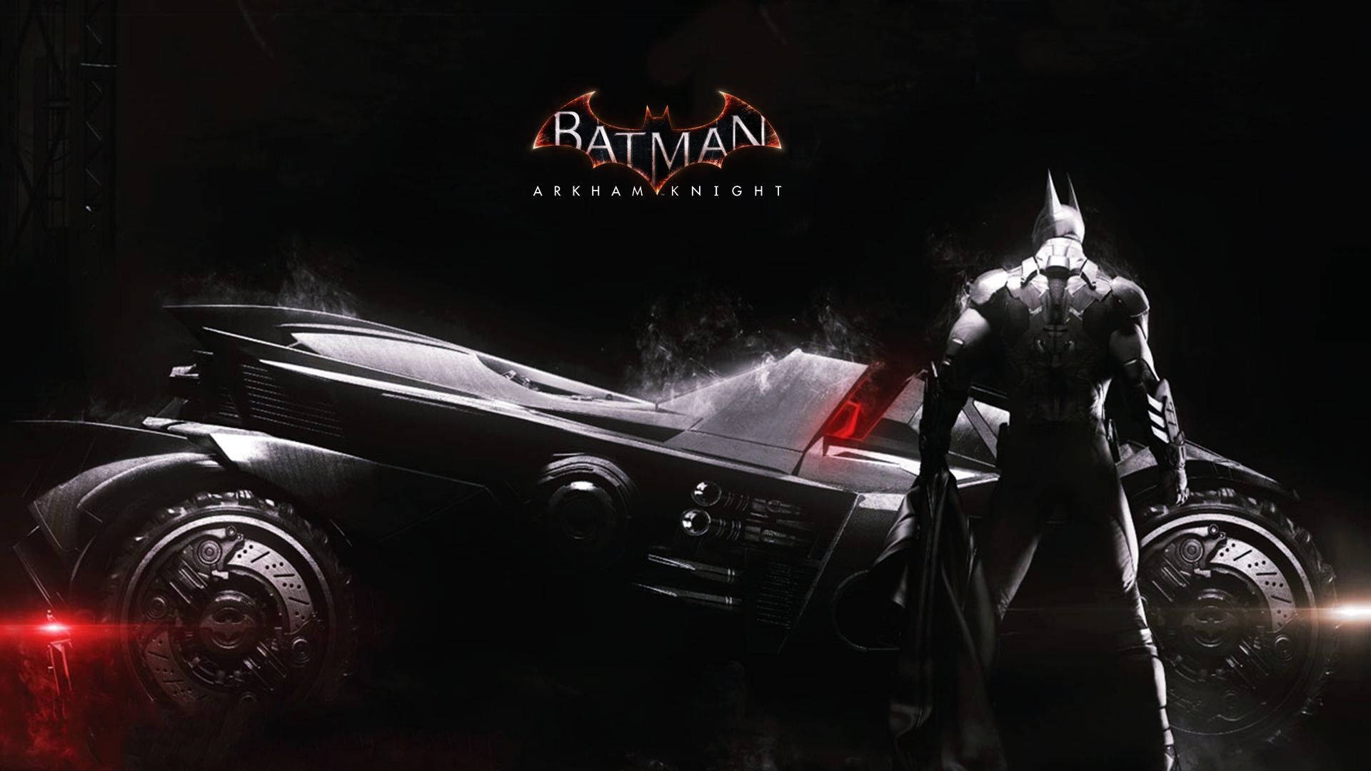 Batmobile In Arkham Knight Wallpaper