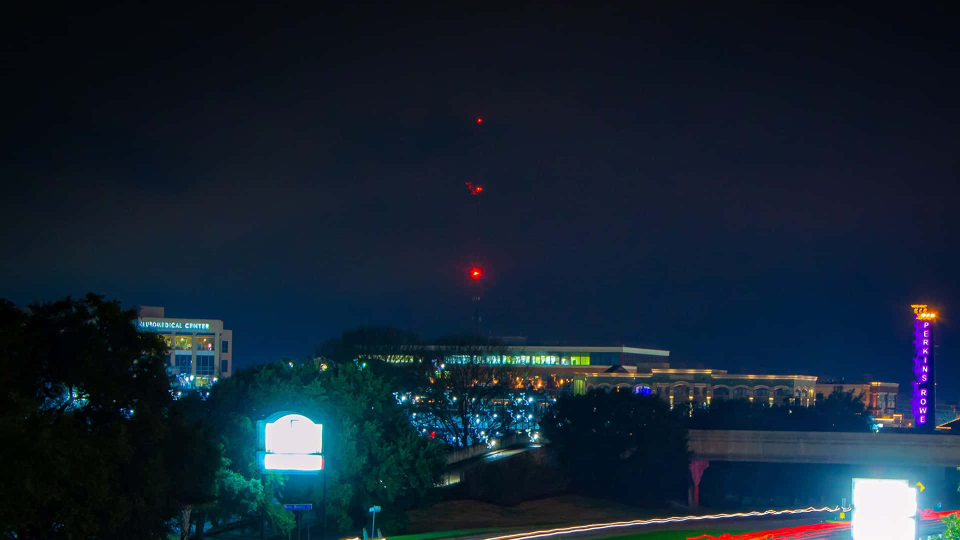 Baton Rouge Night Skyline Wallpaper