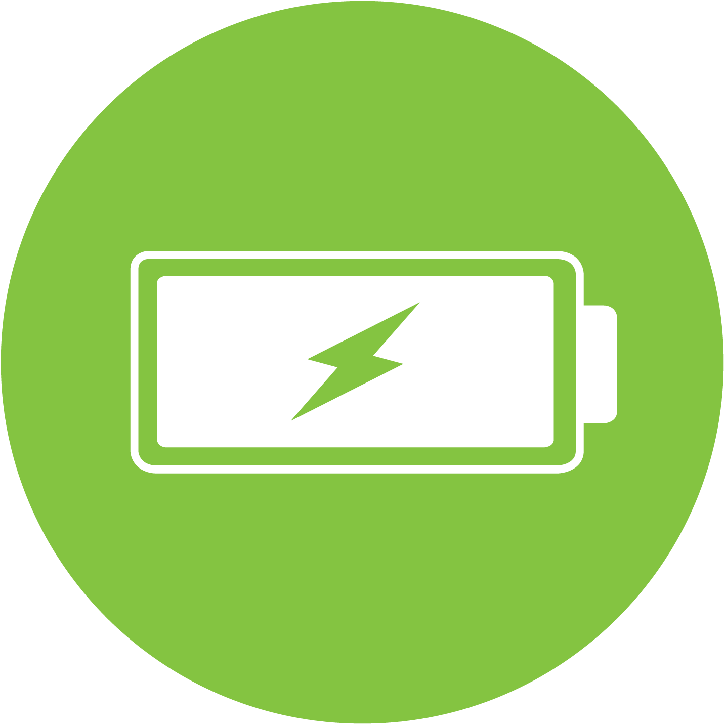 Battery Charge Indicator Icon PNG