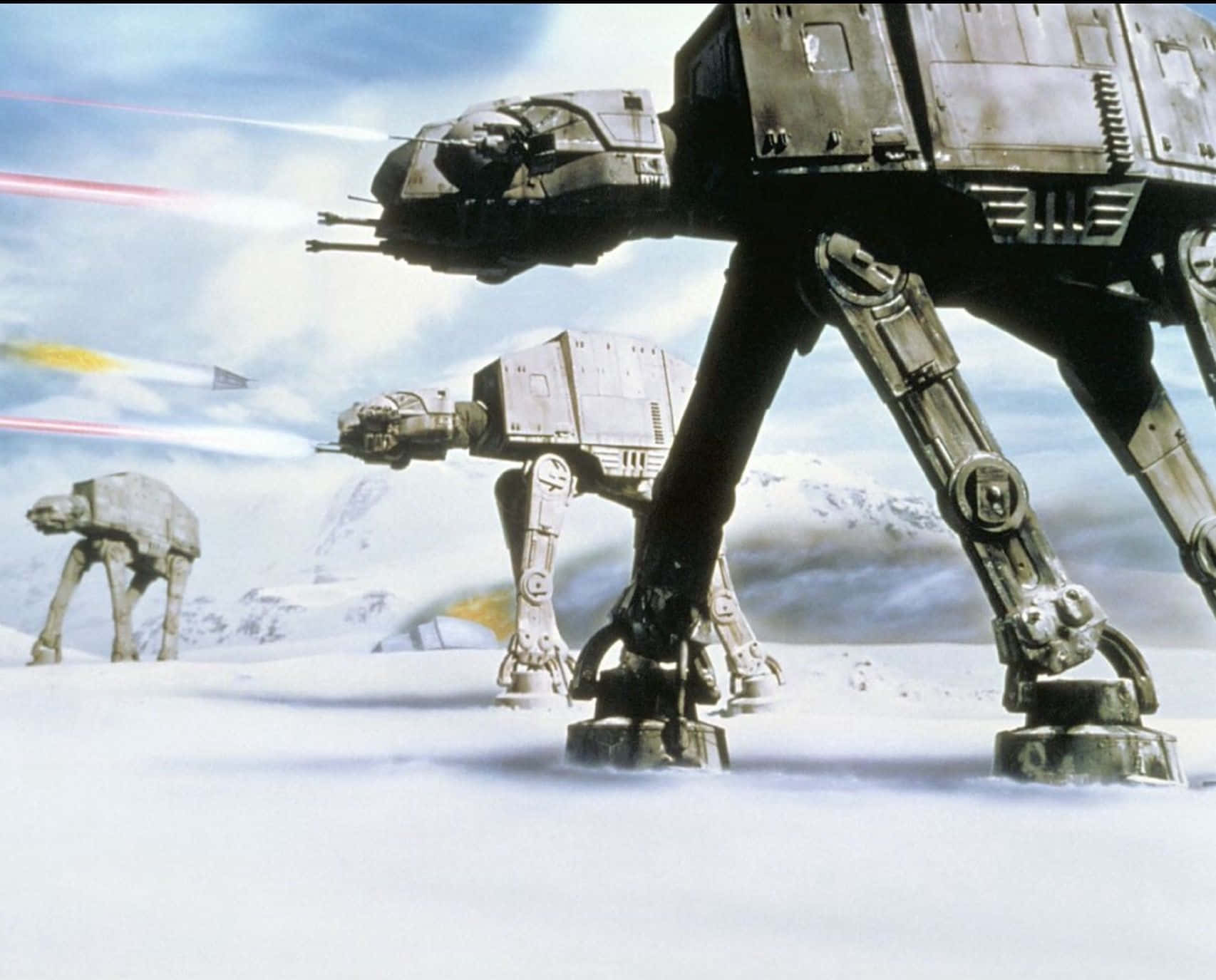 Download The Battle of Hoth - The Empire Strikes Back Wallpaper ...