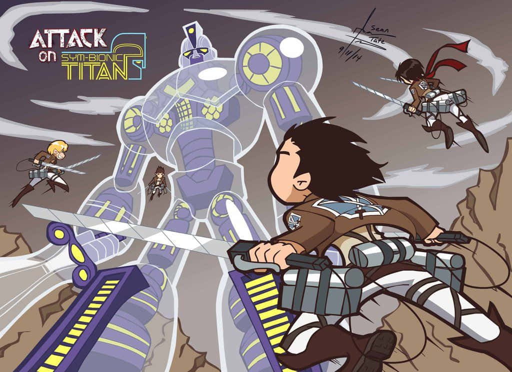 Battle Ready Team - Sym-bionic Titan Wallpaper