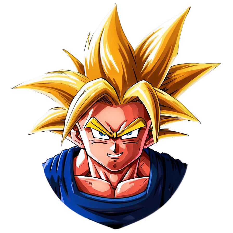 Battle Super Saiyan Hair Png Ter64 PNG