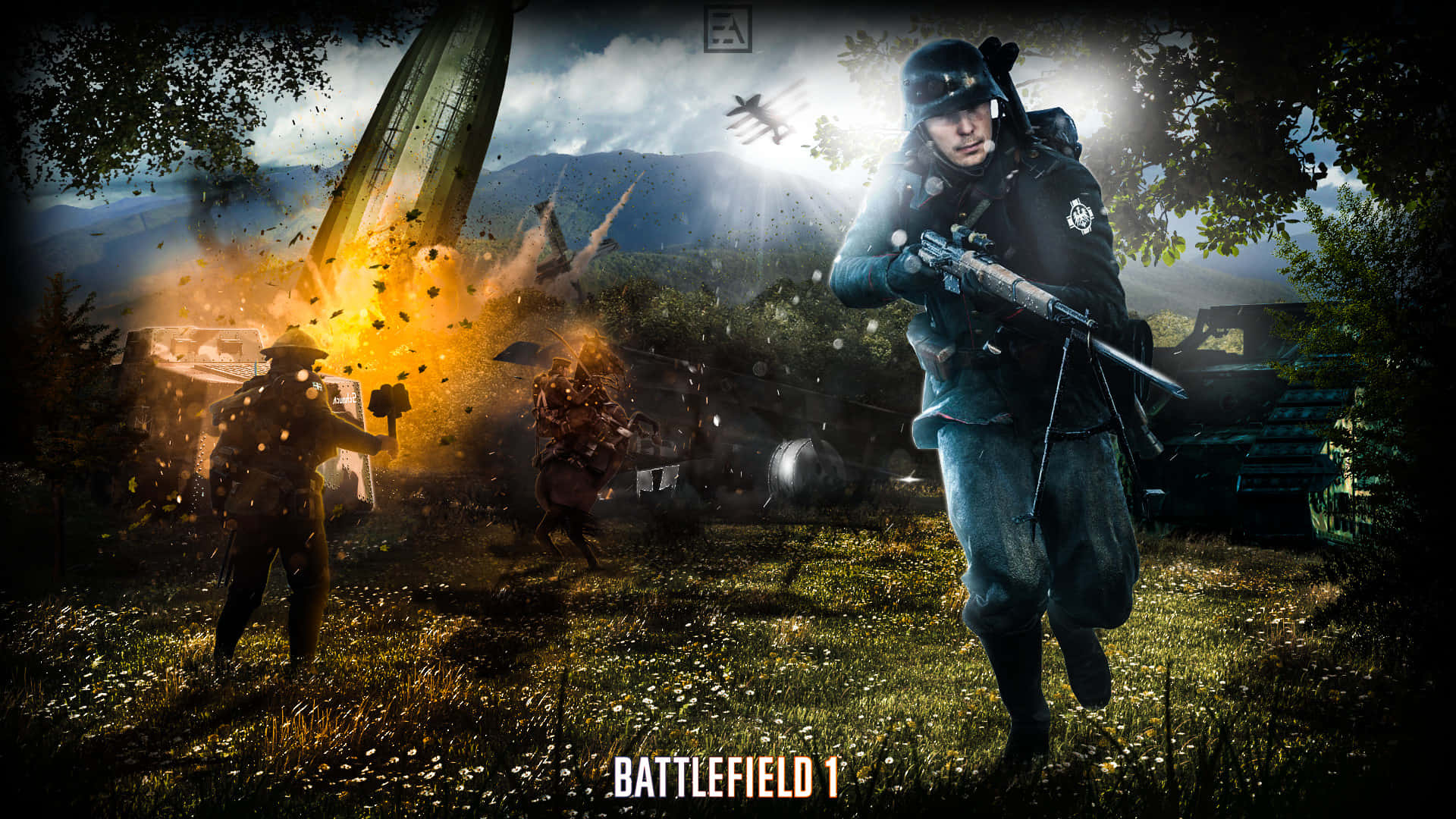 Erobernsie Das Schlachtfeld In Battlefield 1.