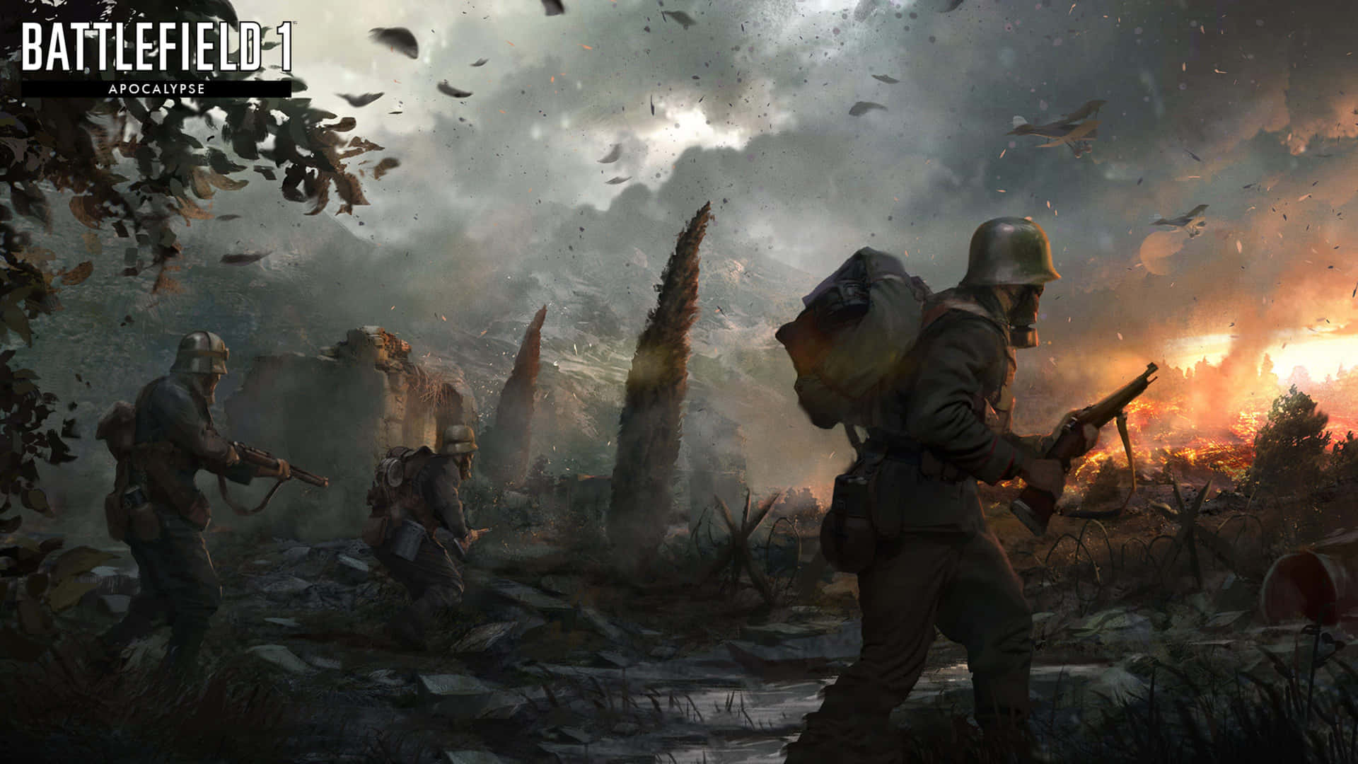 Battlefield1 Tager Spillerne Tilbage Til Første Verdenskrigs Verden.