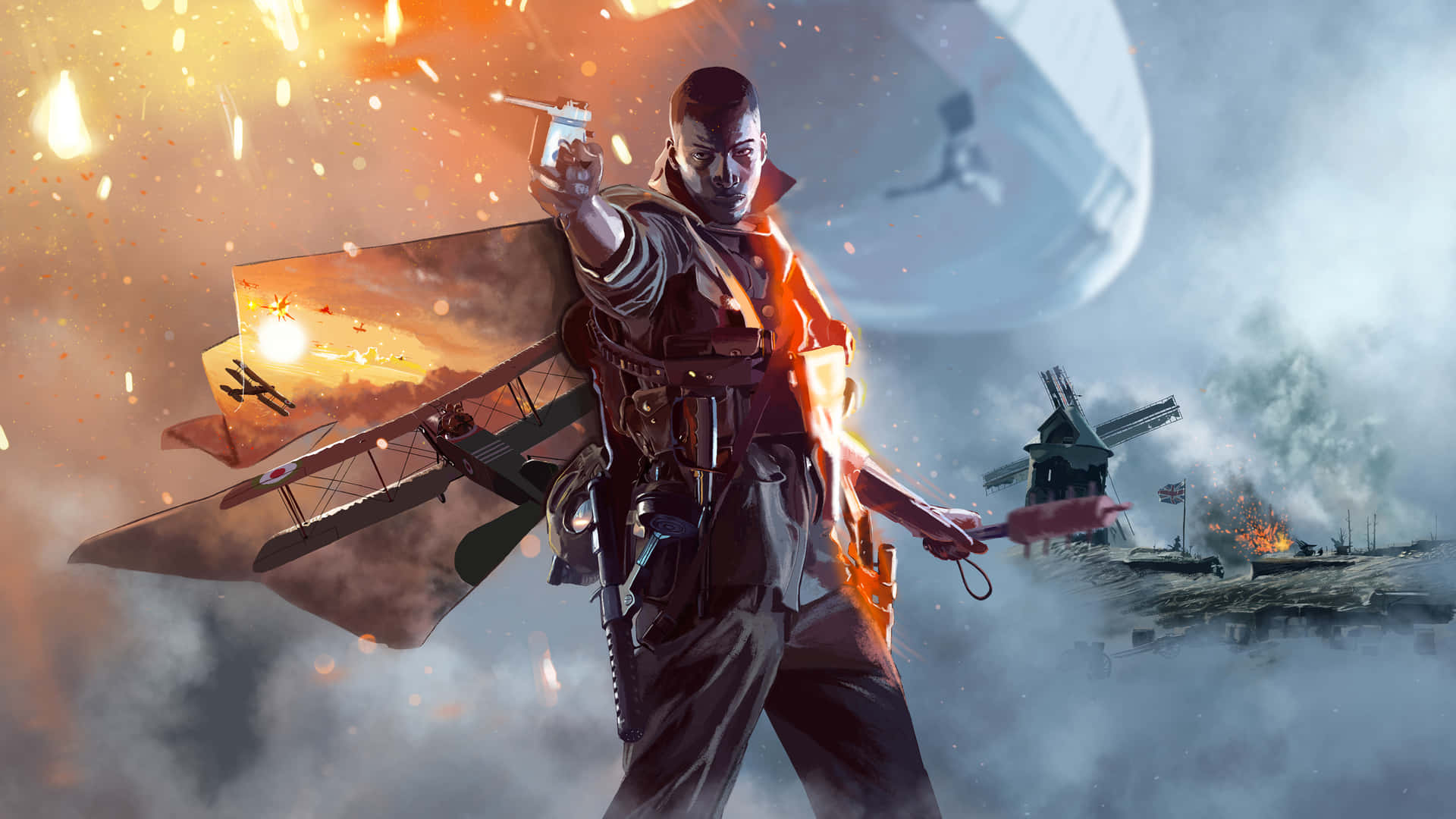 In the chaos of the Great War, strive for victory in Battlefield 1