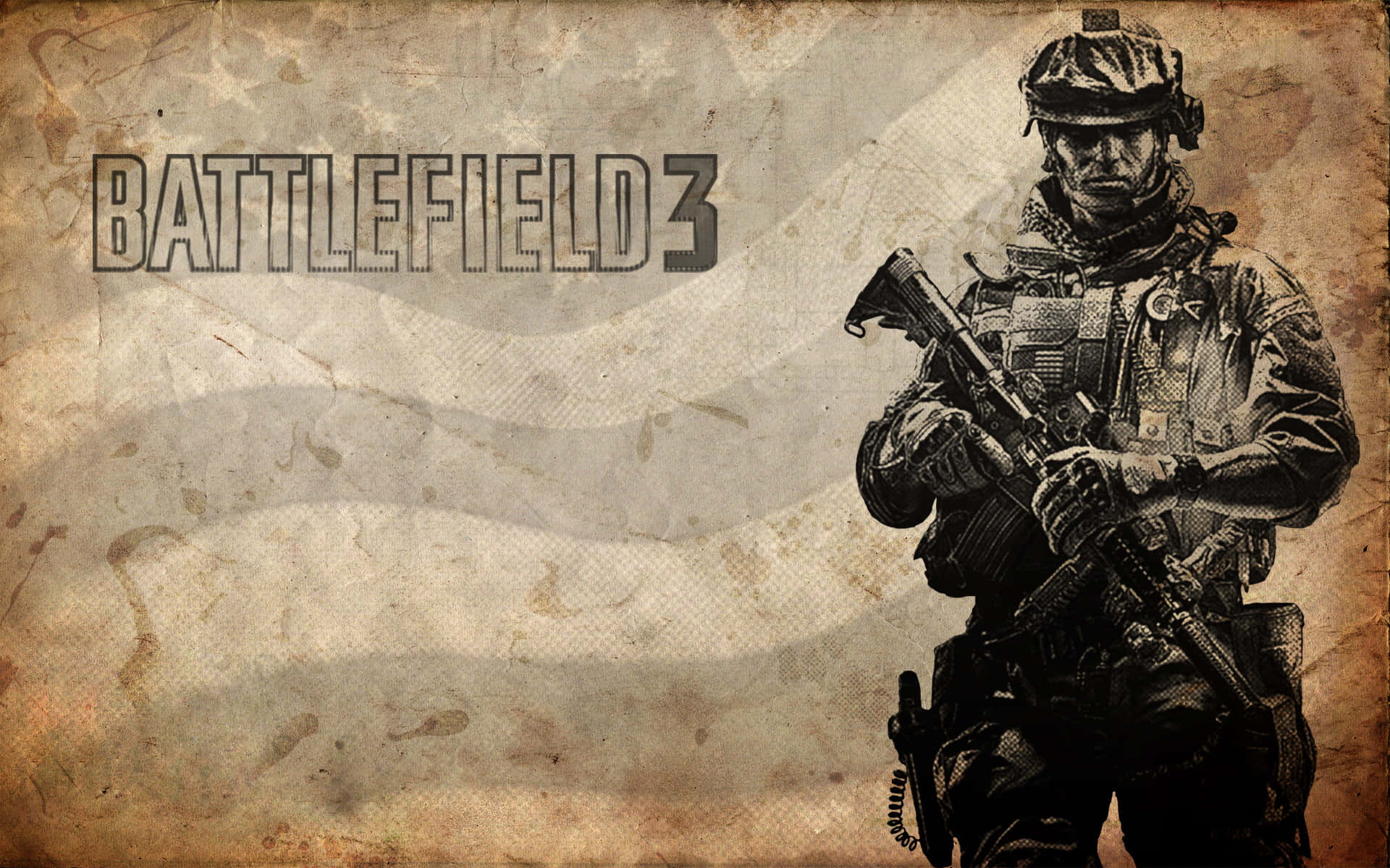 Sfondoin Alta Definizione Di Battlefield 3