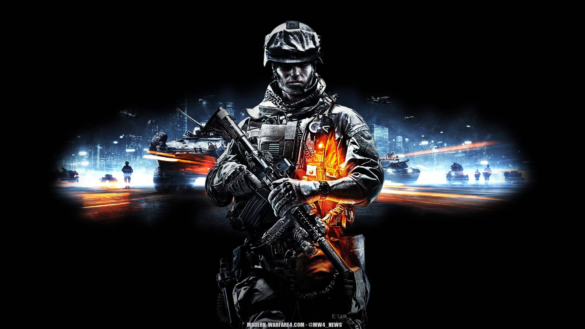 Battlefield 3 Pc-spil Wallpaper