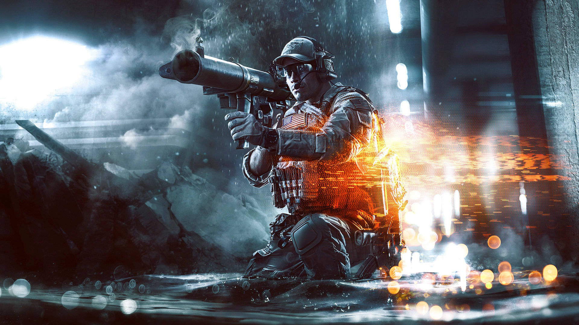 Battlefield 4 Krigspistol Wallpaper