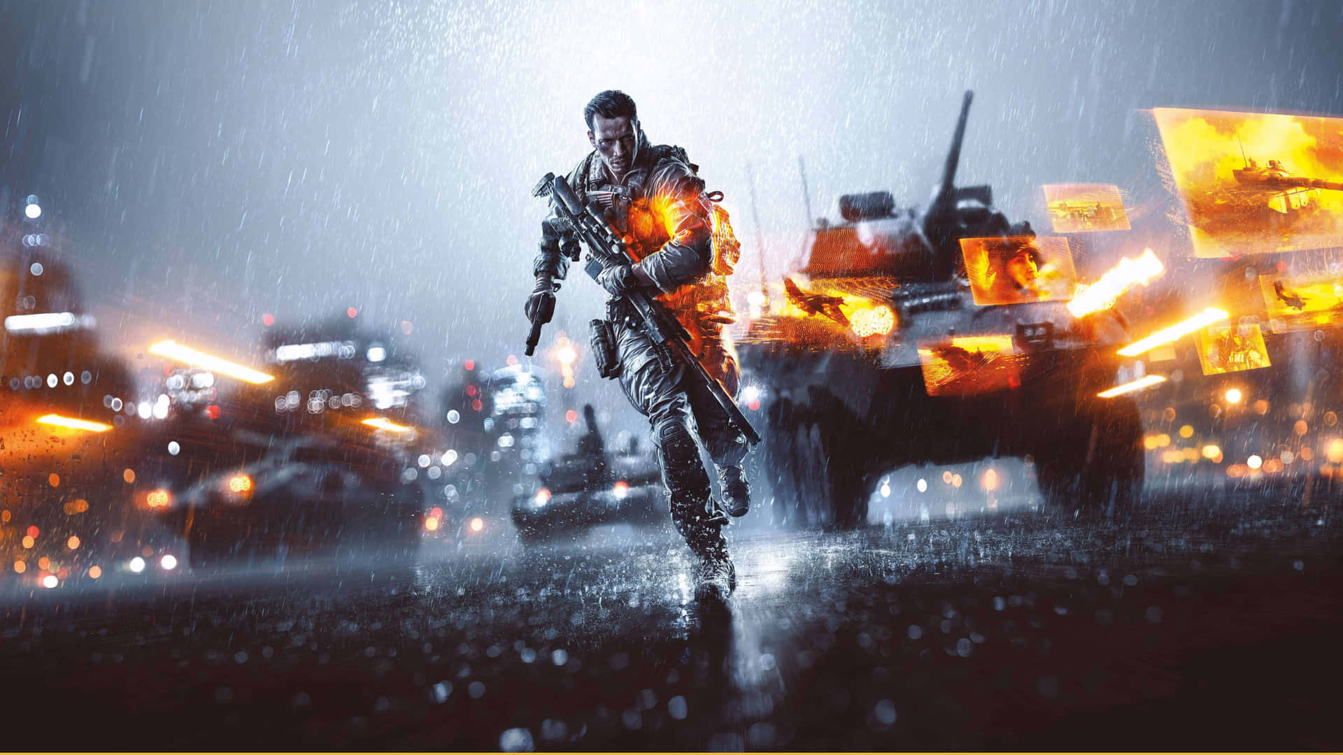"High-Definition Graphics and Incredible Action Make Battlefield 4k the Best Shooter Experience" Wallpaper