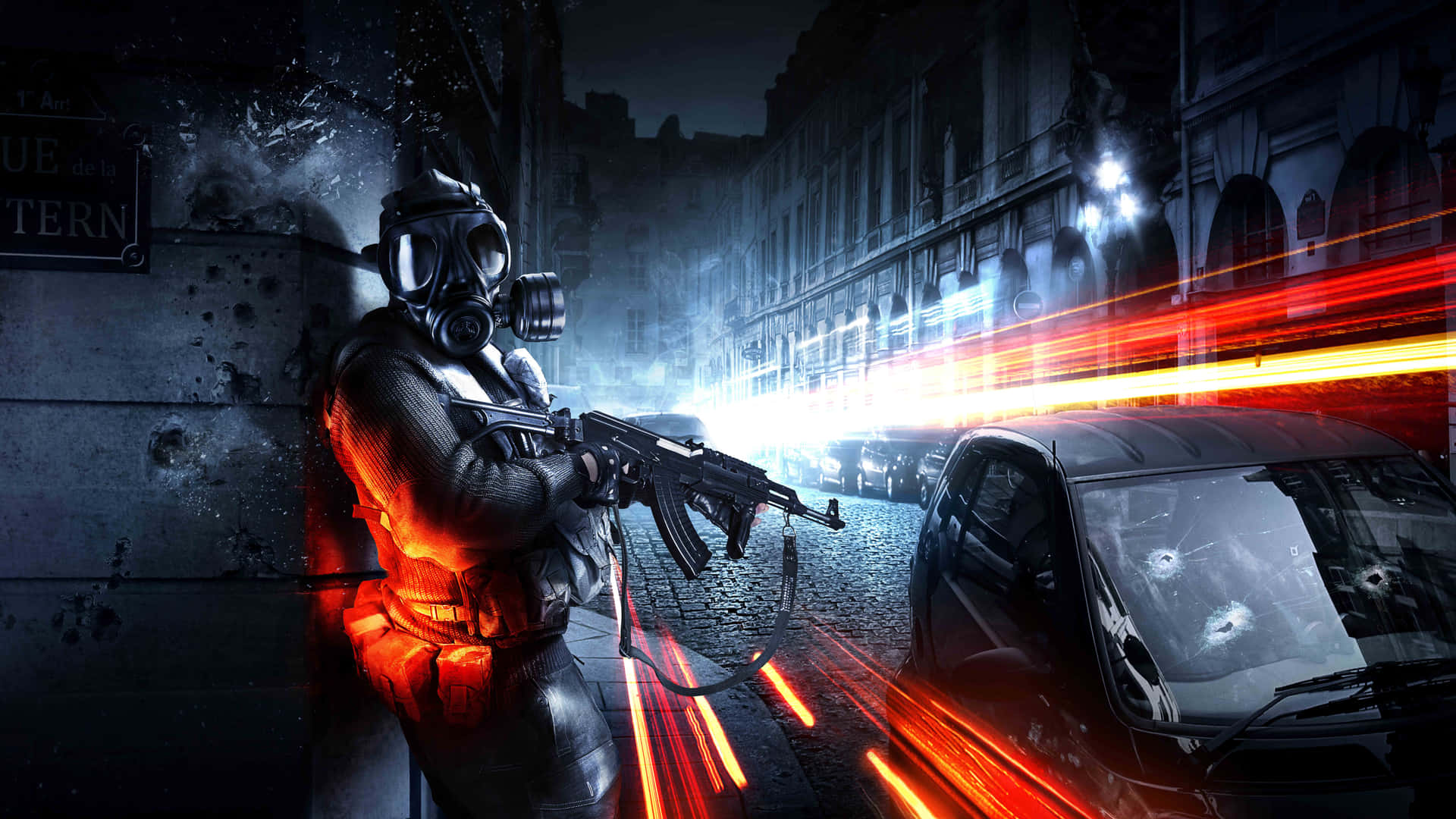 Upplevden Explosiva Actionen Av Battlefield 4k På Din Datorskärm Eller Mobilbakgrund. Wallpaper