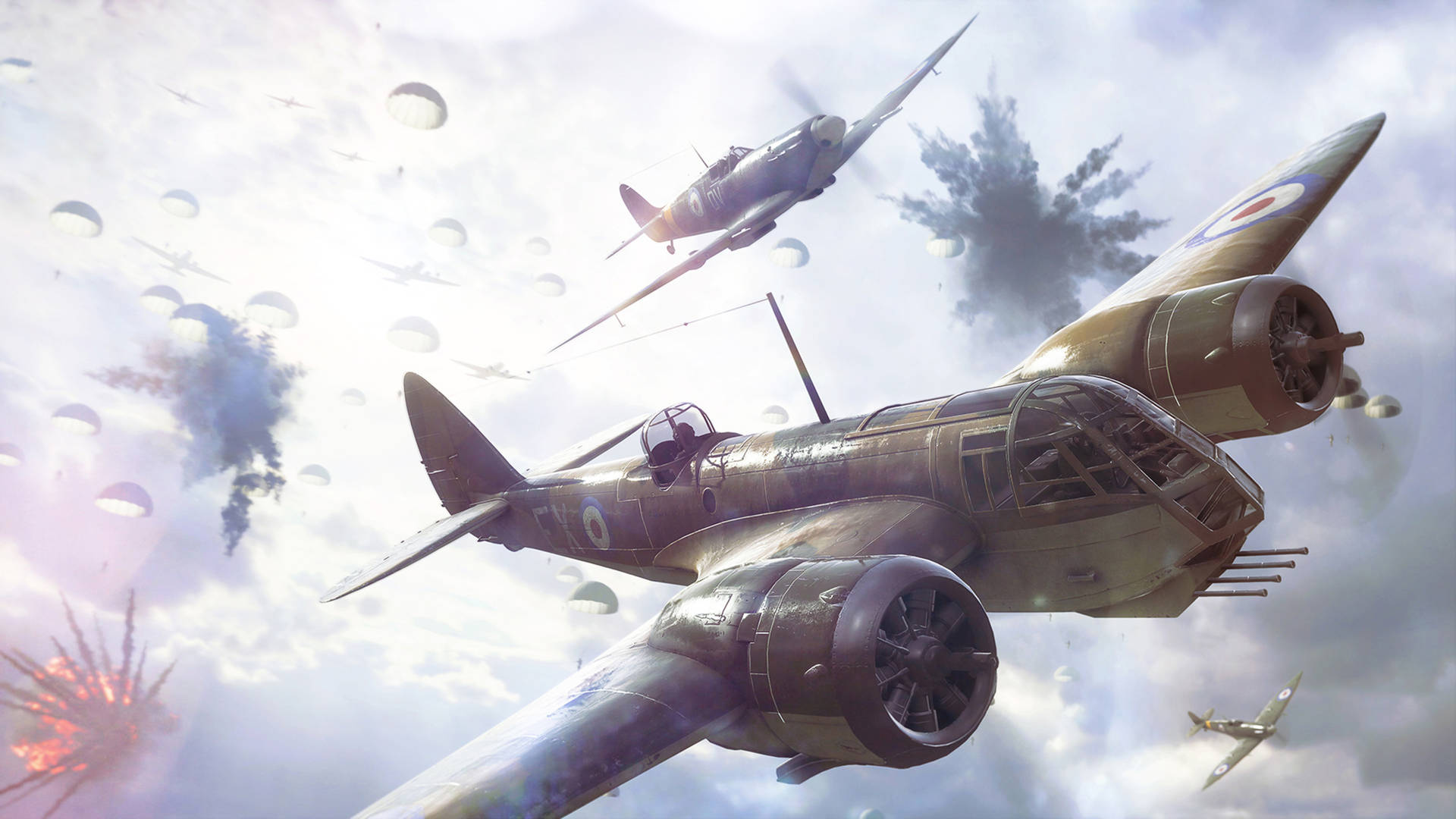 Battlefield 5 4k Aerial Combat Wallpaper
