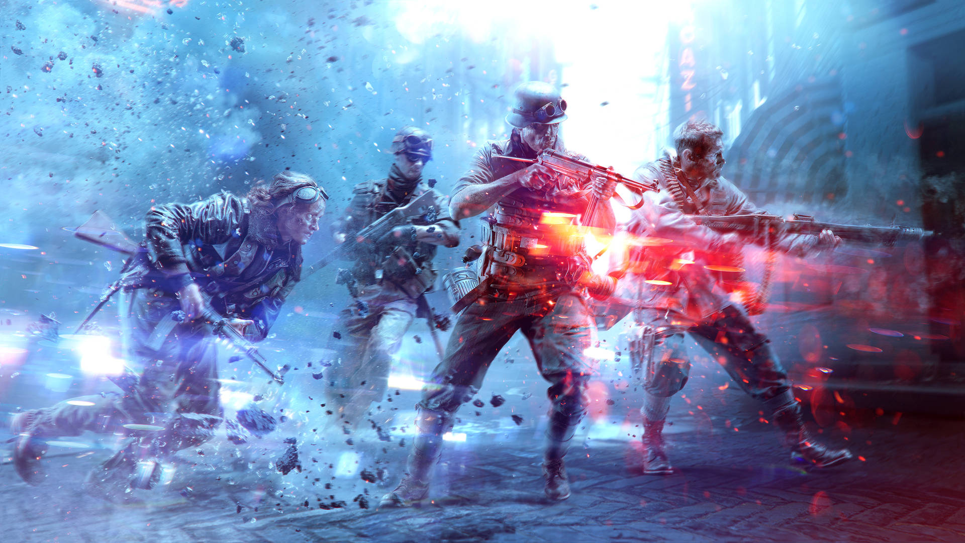 Battlefield 5 4k Main Characters Wallpaper