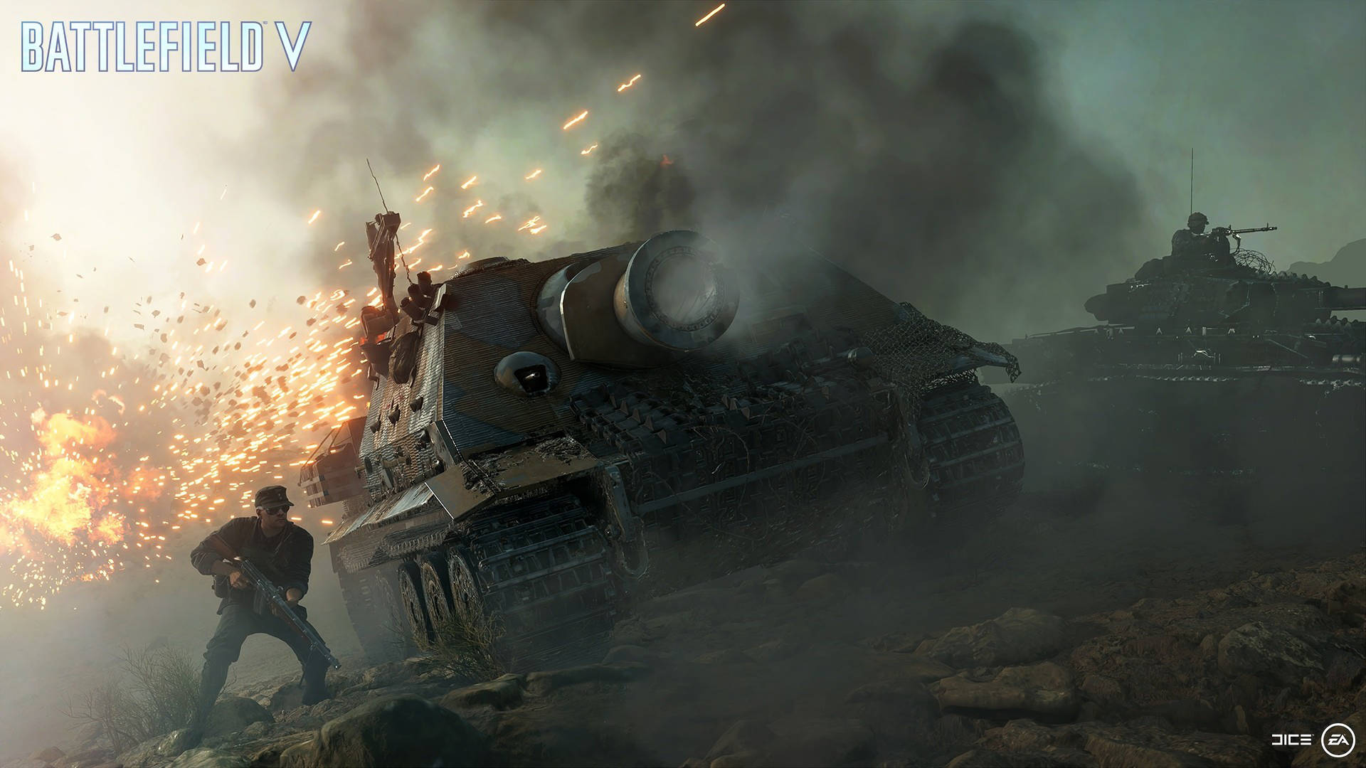 Battlefield 5 4k Sturmtiger Cannons Wallpaper
