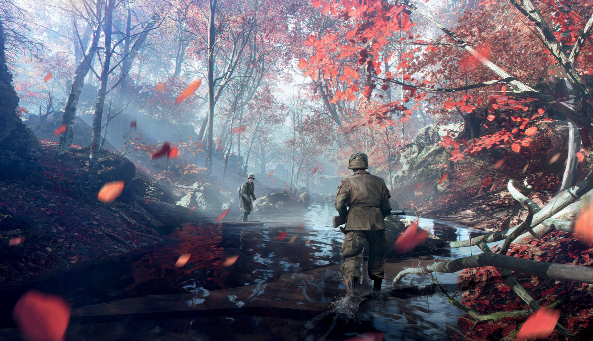 Battlefield 5 Autumn Terrain Wallpaper