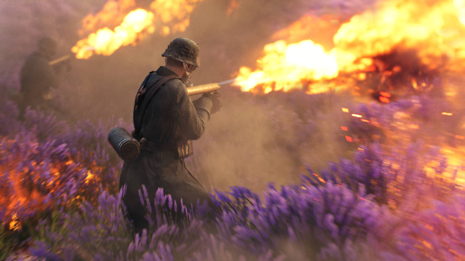 Battlefield 5 Flame Thrower Wallpaper