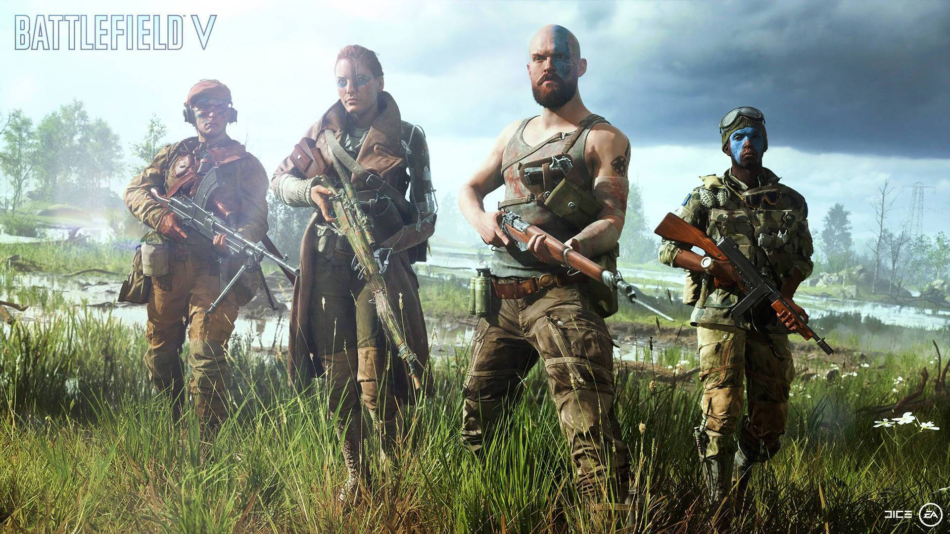 Battlefield 5 Line Up Wallpaper