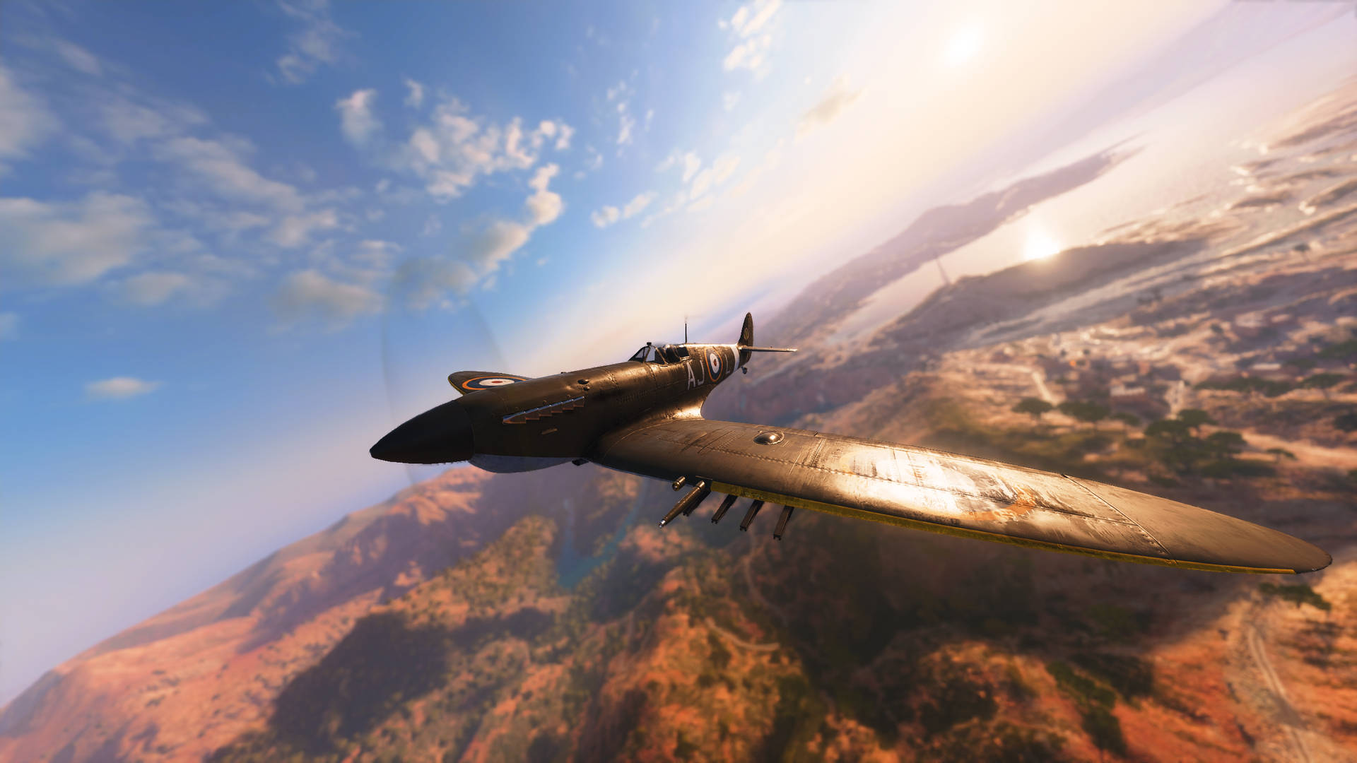 Battlefield 5 Plane Wing Wallpaper