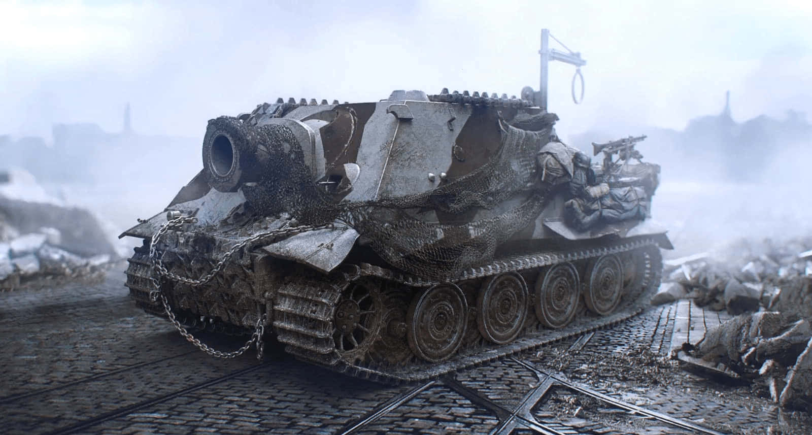 Heavy Tank Battlefield V Background