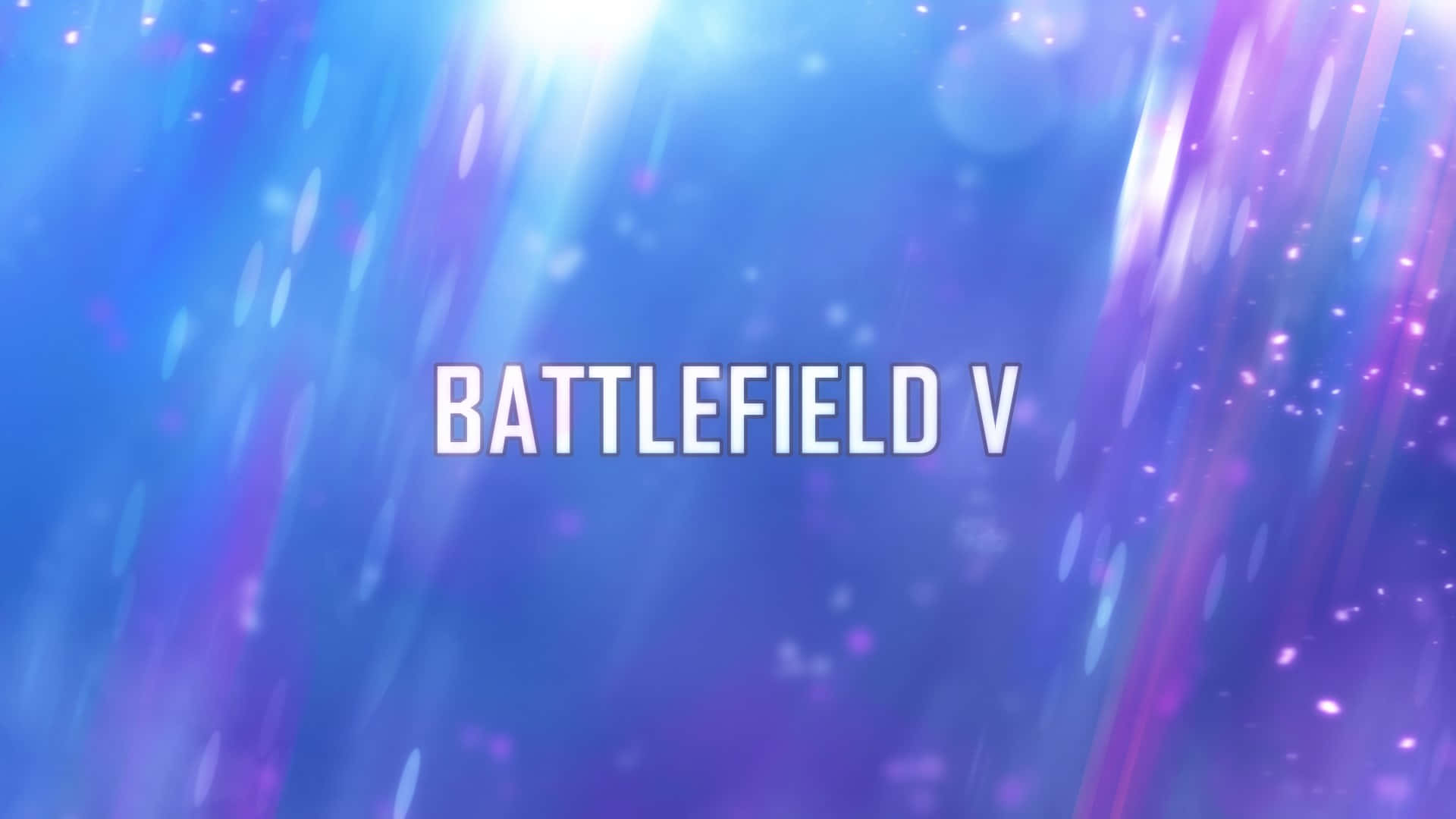 Battlefield V Game Title Graphic Wallpaper