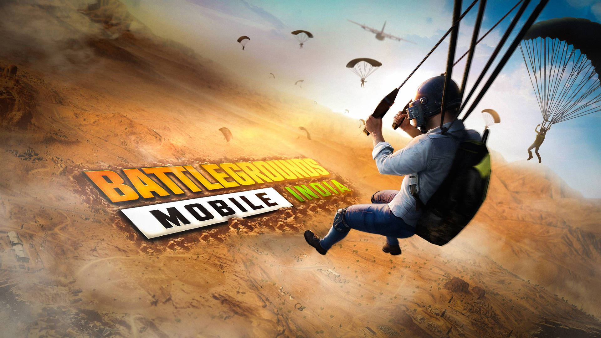Daring Battle Drop in Battlegrounds Mobile India Wallpaper